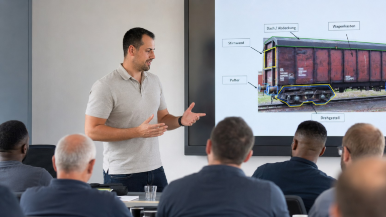 Mirko Schaulinsky, Dozent für Aus- und Weiterbildung im Schienengüterverkehr